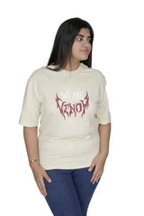 Venom PUFF PRINT T-SHIRT FOR WOMEN