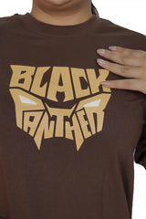Black Panther PUFF PRINT T-SHIRT FOR WOMEN