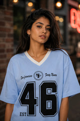 46 Sky Blue Women’s Summer T-Shirt