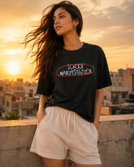School Manifestation Black Women’s Summer T-Shirt