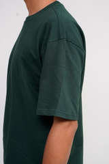 Olive Green Plain T-Shirt For Men