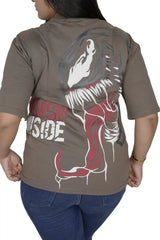 Venom PUFF PRINT T-SHIRT FOR WOMEN