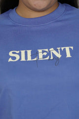 Silent PUFF PRINT T-SHIRT FOR WOMEN