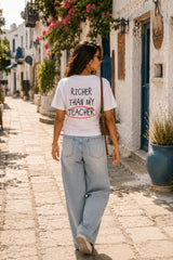 School Manifestation White Women’s Summer T-Shirt