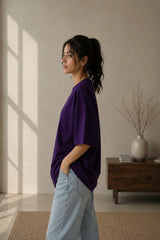 Purple Plain Women’s Summer T-Shirt