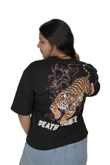 BOOLD-RUSH PUFF PRINT T-SHIRT FOR WOMEN