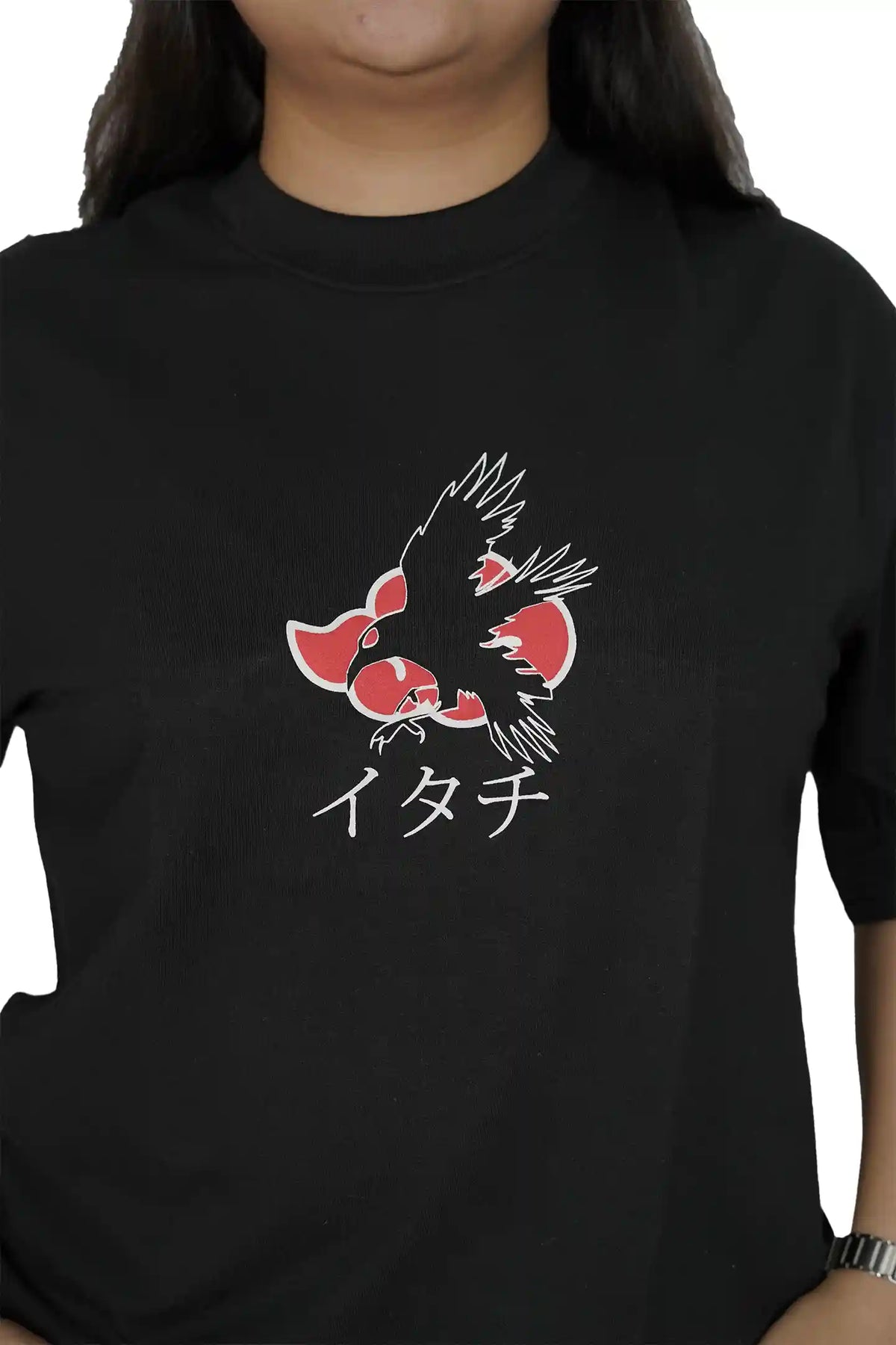 Itachi PUFF PRINT T-SHIRT FOR WOMEN