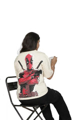 Deadpool PUFF PRINT T-SHIRT FOR WOMEN