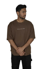 NATURE IS MY RESET Men Embroidery T-Shirt