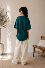 Green Plain Women’s Summer T-Shirt