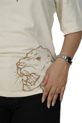 Black Panther PUFF PRINT T-SHIRT FOR WOMEN