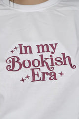 In My Bookish Era Women Embroidery T-Shirt