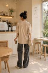 Main Character beige Women’s Summer T-Shirt