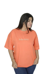 Coffee Addict Women Embroidery T-Shirt