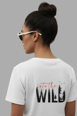 In To The Weild Women Slim Fit T-Shirt