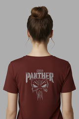Black Panther Women Slim Fit T-Shirt