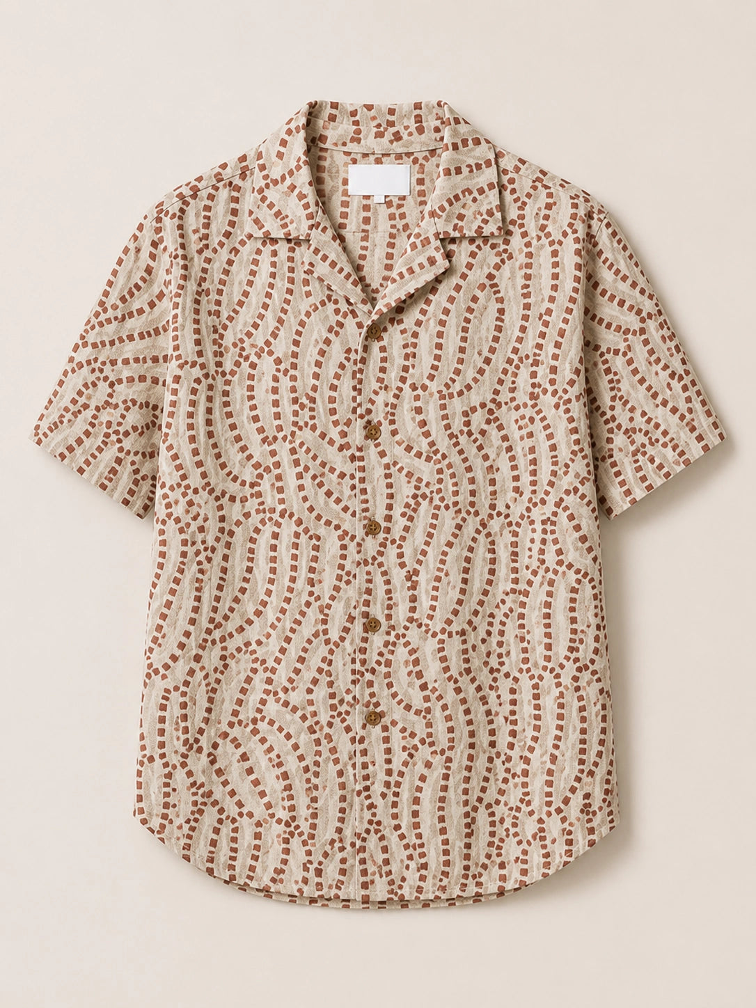 Desert Drift Linen Cotton Shirt for Men | Premium Casual Shirt | Kapda Kulture
