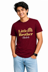 Personalized Big Sister Little Brother Matching T-Shirt for Men & Women