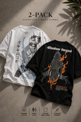 Kakashi x Shadow Forged Oversized T-Shirt Combo
