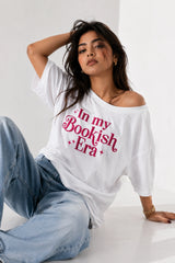 In My Bookish Era Oversized T-Shirt For Women