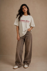 Sorry Boys Oversized T-Shirt For Women
