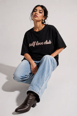 Self Love Club Oversized T-Shirt For Women