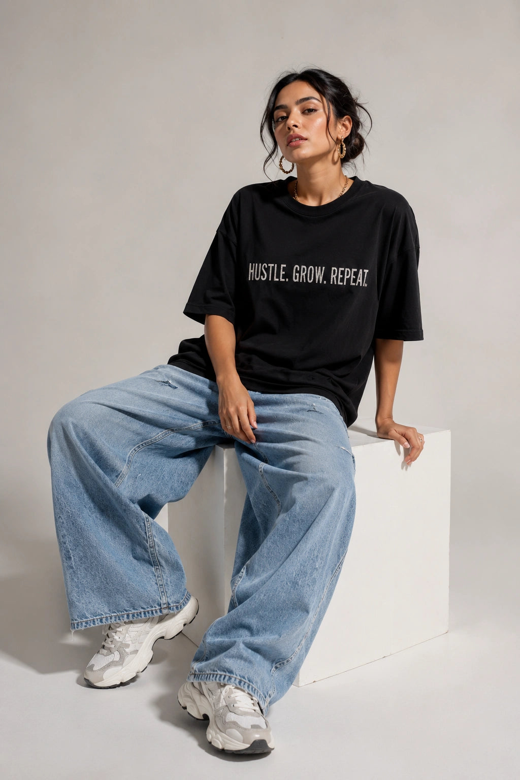 Self Love Club Oversized T-Shirt For Women