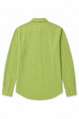 Sage Green Linen Cotton Shirt for Men | Premium Casual Shirt | Kapda Kulture