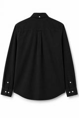Black Plain Linen Cotton Shirt for Men | Premium Casual Shirt | Kapda Kulture