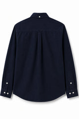 Navy Ease Linen Cotton Shirt for Men | Premium Casual Shirt | Kapda Kulture