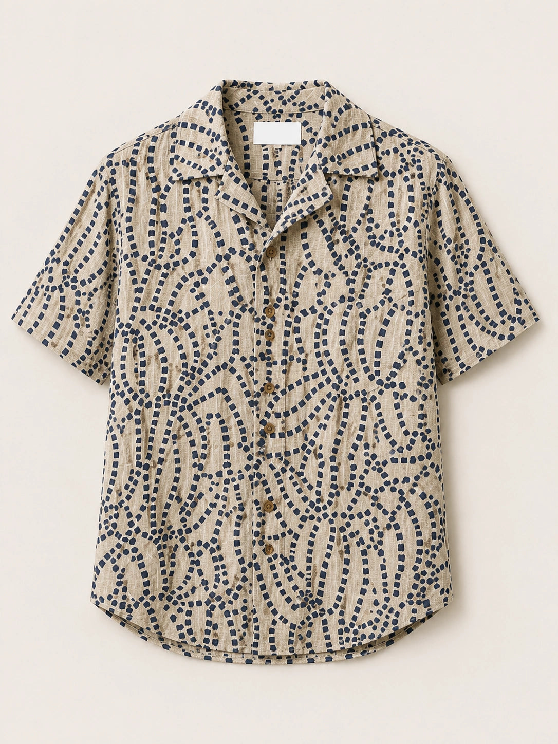 Ocean Drift Linen Cotton Shirt for Men | Premium Casual Shirt | Kapda Kulture