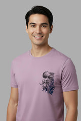 Jinwo Sang Light Purple Slim Fit T-Shirt