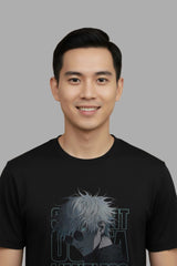Gojo Men Slim Fit Black T-Shirt