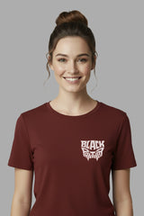 Black Panther Women Slim Fit T-Shirt