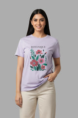 Flower Women Slim Fit T-Shirt