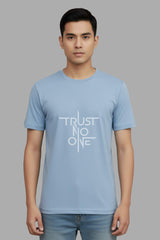Trust No One Men Slim Fit T-Shirt