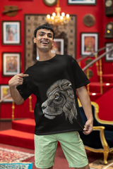 Hot Look Lion's Gaz G Men Oversized T-Shirt - Kapda Kulture