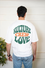 Kulture Crew Love Men Oversized T-Shirt