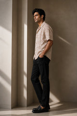Desert Drift Linen Cotton Shirt for Men | Premium Casual Shirt | Kapda Kulture