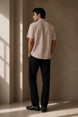 Desert Drift Linen Cotton Shirt for Men | Premium Casual Shirt | Kapda Kulture