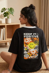 Keep It Positive Black Women’s Summer T-Shirt