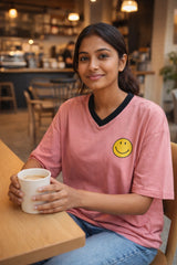 Keep It Positive Muted Pink Women’s Summer T-Shirt
