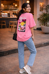 Keep It Positive Muted Pink Women’s Summer T-Shirt