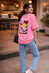 Keep It Positive Muted Pink Women’s Summer T-Shirt