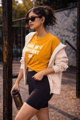Same Shet Different Day Mustard Yellow Women’s Summer T-Shirt