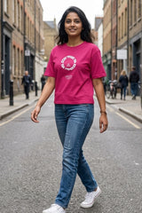 Stay True Raspberry Pink  Women’s Summer T-Shirt