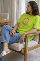 Stay True Neon Green Women’s Summer T-Shirt