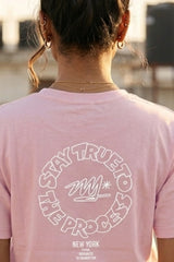 Stay True Soft Pink Women’s Summer T-Shirt