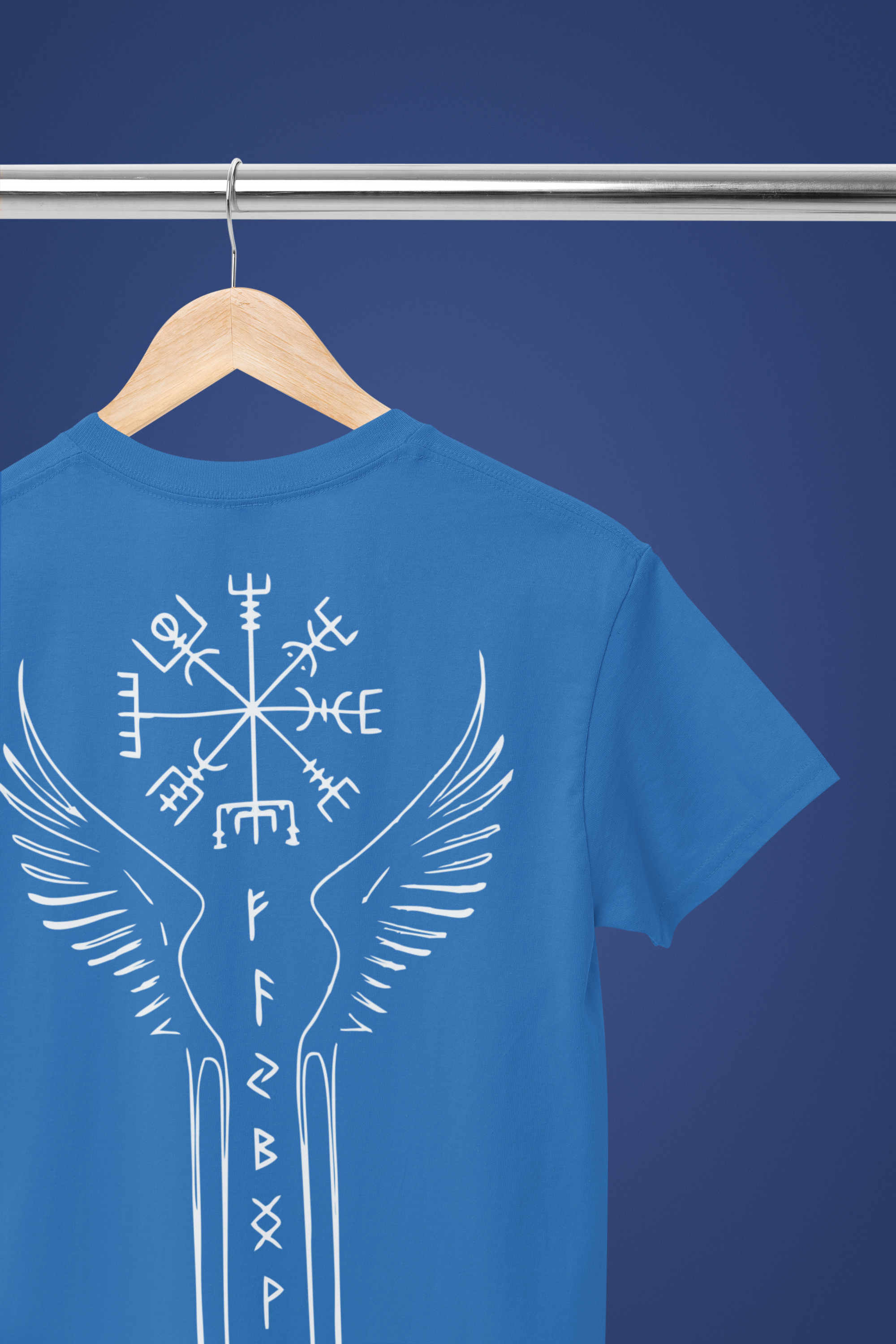 Rune Wings Slim Fit T-Shirt - Kapda Kulture