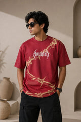 Hunter Oversized Puff Print T-Shirt